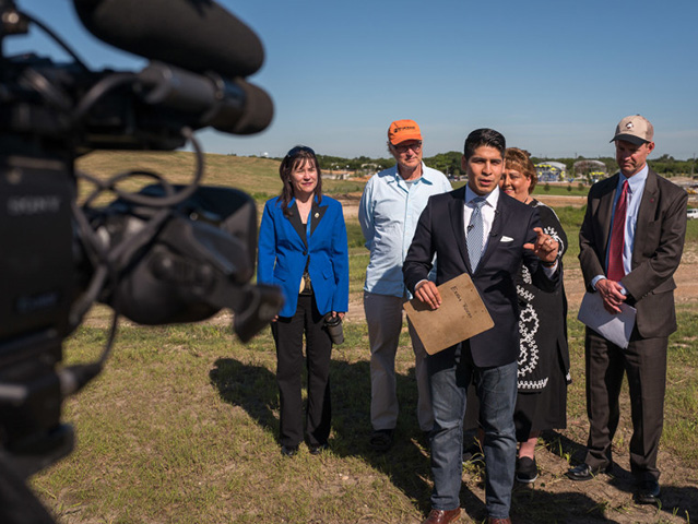 Pearsall Park - Councilman Rey Saldaña