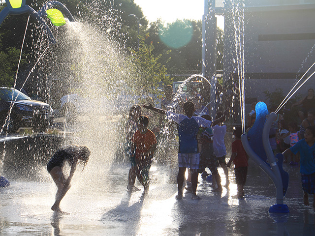 Pearsall Park Splashpad